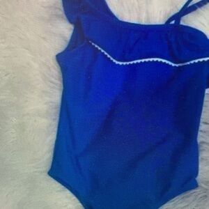 Blue One-Piece Swimsuit